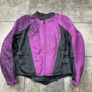 Women’s Vintage Speed & Strength Bicycle/Motocross Athletic Style Jacket Size M
